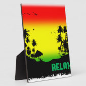 relaxatie rasta fotoplaat (Zijkant)