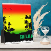 relaxatie rasta fotoplaat (Zijkant)