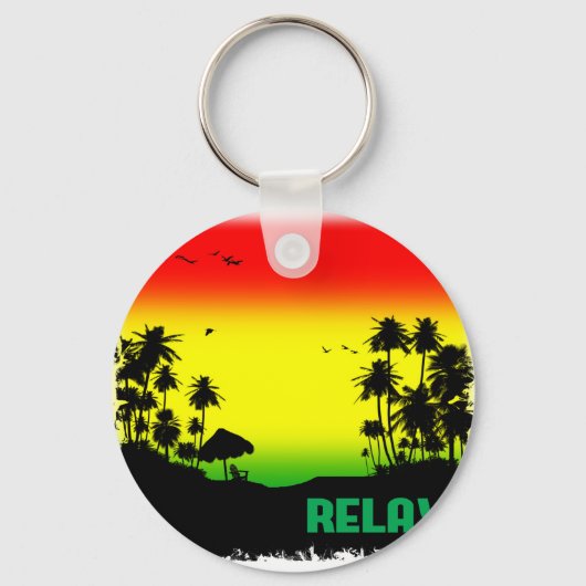 relaxatie rasta sleutelhanger (Voorkant)