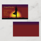 Relaxatie-Visitekaartje Visitekaartje (Voorkant / Achterkant)