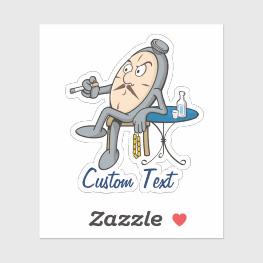 Relaxatieklok Sticker (Vel)