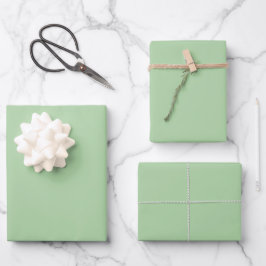 Relaxation Green Spring And Summer Trending Color Inpakpapier Vel