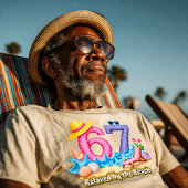 Relaxed by the Beach Retirement 67 T-Shirt