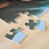 Relaxed Chocolade Lab Dog Legpuzzel (Zijkant)