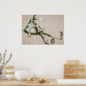 Relaxed elf poster (Keuken)