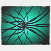 Relaxed Flow4 - Vliegtuigbak Fleece Deken (Voorkant (Horizontaal))