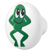 RELAXED FROG KERAMISCHE KNOP (Rechts)