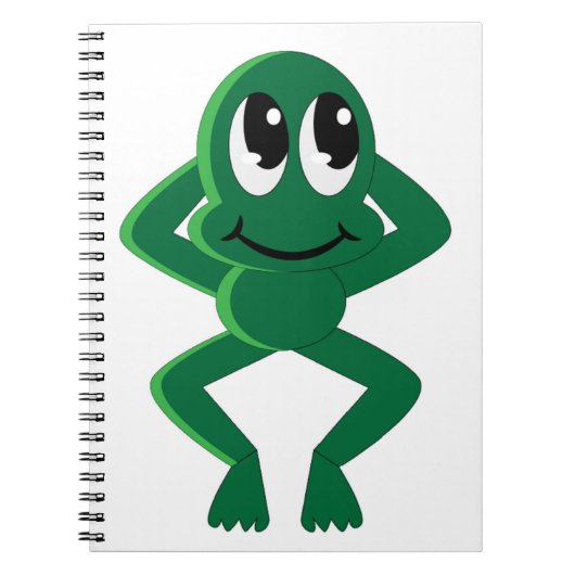 RELAXED FROG NOTITIEBOEK (Voorkant)