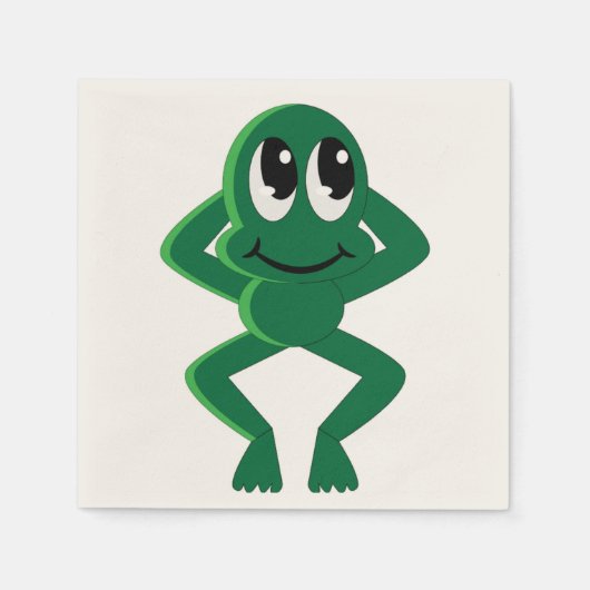 RELAXED FROG SERVET (Voorkant)