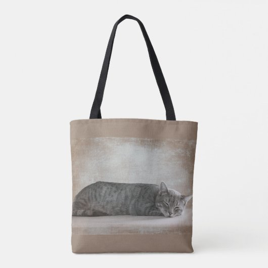 Relaxed Kat Tote Bag (Achterkant)