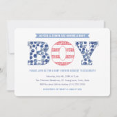 Relaxed Summer Cookout Co-ed Baby shower Party Kaart (Voorkant)