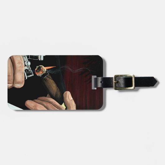 Relaxend moment bagagelabel (Voorkant horizontaal)