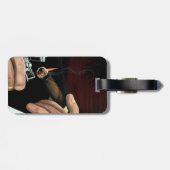 Relaxend moment bagagelabel (Achterkant horizontaal)