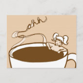 Relaxeren met cacao briefkaart (Voorkant)