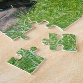 Relaxerende chimpansee - Puzzle Legpuzzel (Zijkant)