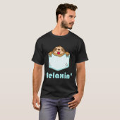 Relaxin-sleuf T-shirt (Voorkant volledig)