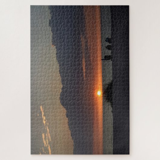 Relaxing Beach Sunset - 20x30 - 1014 pcs Legpuzzel (Verticaal)