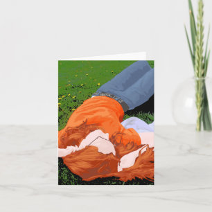 Relaxing, briefkaart