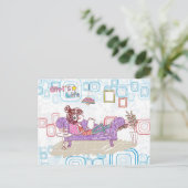 Relaxing Briefkaart (Staand voorkant)