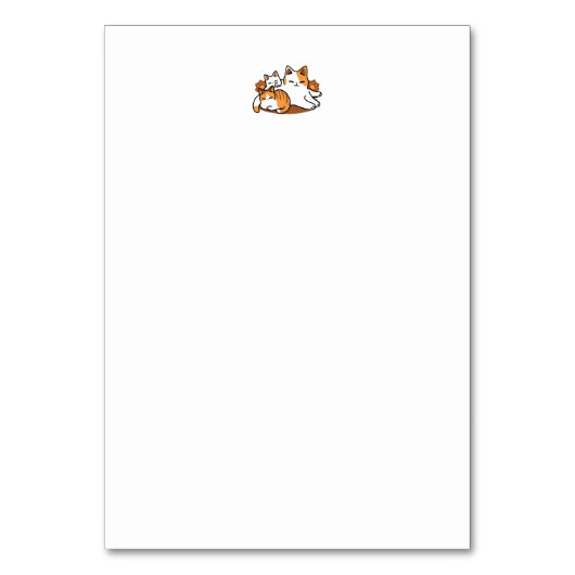 Relaxing Cat Art - 'Laze Furr Days' voor kattenlie Kaart (Achterkant)