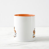 Relaxing Cat Art - 'Laze Furr Days' voor kattenlie Mok (Midden)