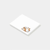 Relaxing Cat Art - 'Laze Furr Days' voor kattenlie Post-it® Notes (Schuin)