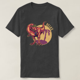 Relaxing Dinosaur T-shirt