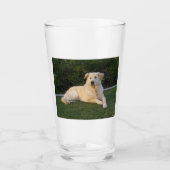 Relaxing Dog Glas (Voorkant)
