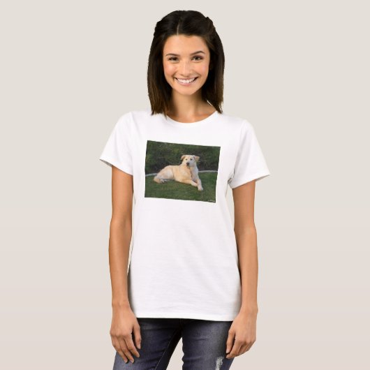 Relaxing Dog T-shirt (Voorkant volledig)