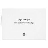 Relaxing Dog Wenskaart (Achterkant Horizontaal)