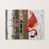 Relaxing Flamingo Legpuzzel (Horizontaal)