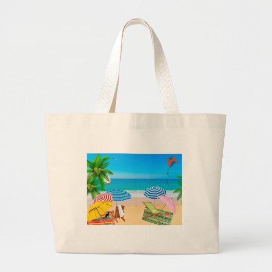 Relaxing Grote Tote Bag (Voorkant)