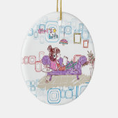 Relaxing Keramisch Ornament (Rechts)