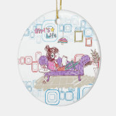 Relaxing Keramisch Ornament (Links)