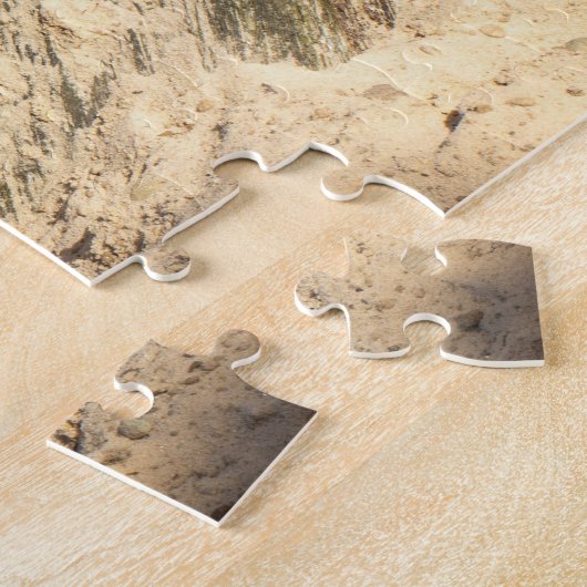 Relaxing Little Meerkat Jigsaw puzzle Legpuzzel (Zijkant)