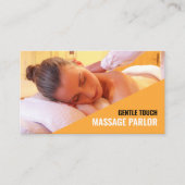 Relaxing Massage, Massage Therapist Visitekaartje (Voorkant)