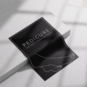 Relaxing Pedicure Minimalist Poster