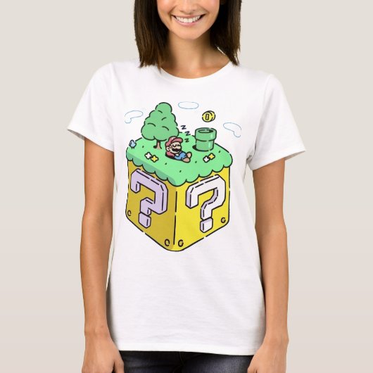 Relaxing Pixel Hero T-Shirt (Voorkant)