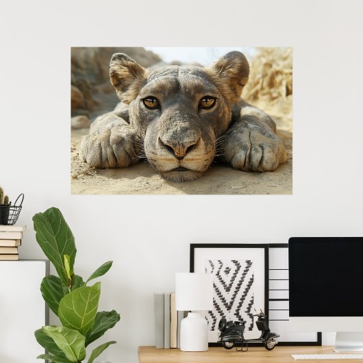 Relaxing Poster (Thuiskantoor)