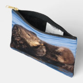 Relaxing Sea Otter Pup and Mom Etui (Open)