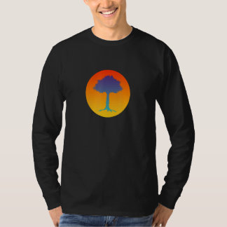 Relaxing Sunset Tree T-shirt