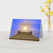 Relaxing Vaderdag Dock Kaart (Gele Bloem)