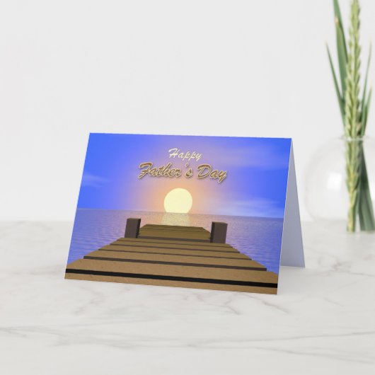 Relaxing Vaderdag Dock Kaart (Voorkant)