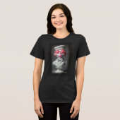 #relaxing Vibes Tri-Blend Shirt (Voorkant volledig)