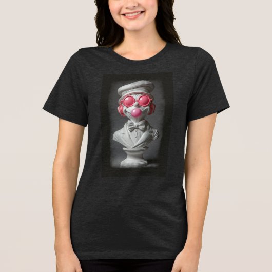#relaxing Vibes Tri-Blend Shirt (Voorkant)