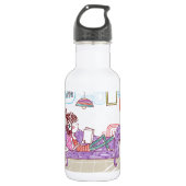 Relaxing Waterfles (Voorkant)