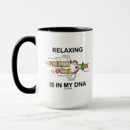 Relaxing zit in mijn DNA (DNA-replicatie) Mok