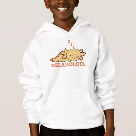 Relaxolotl Axolotl Lovers, Cute Animals Relax Hood (Voorkant)