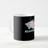 Relaxolotl Axolotl Lovers, Cute Animals Relax Koffiemok (Voorkant links)