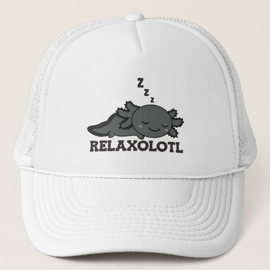 Relaxolotl Axolotl Lovers, Cute Animals Relax Truc Trucker Pet (Voorkant)